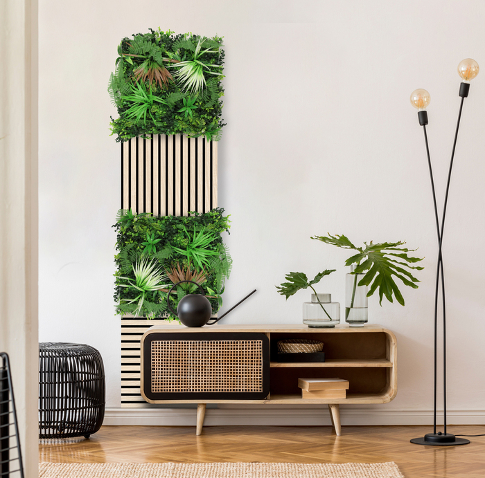 Jangal Modular Wall plantepanel 52 x 52 cm - Exotic Mix